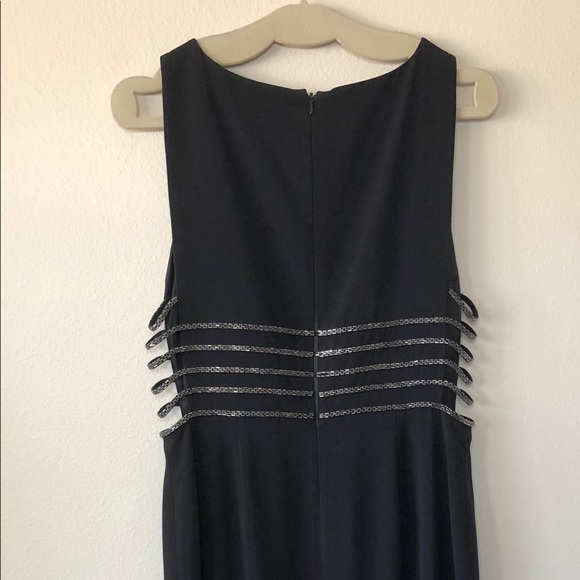 Nah Nah Collection Black Charcoal Gown Size 14 - Picture 6 of 6